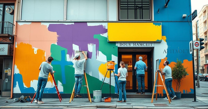 Como Escolher uma Empresa de Pintura Comercial Eficiente
