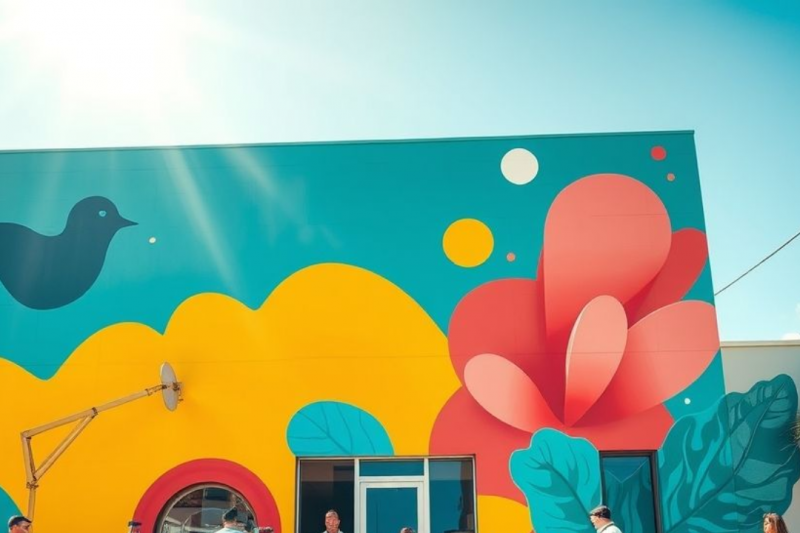 Pintura predial: como escolher as melhores cores e técnicas para valorizar seu imóvel